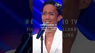 Filipino sa Hollands Got Talent filipino [upl. by Aynas]