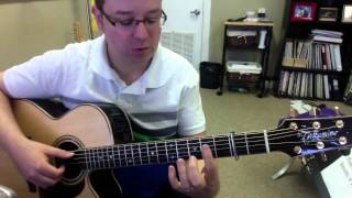 Gone Gone Gone by Phillips Phillips Guitar lesson [upl. by Abdulla]