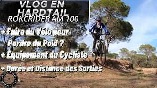 Vlog en hardtail Decathlon AM 100 Rockrider [upl. by Eloisa257]