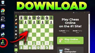 How to Download Chesscom on PC or Laptop  2024 [upl. by Ennazor]