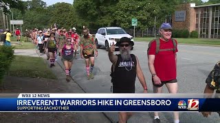 Greensboro Irreverent Warriors hike aims to improve veterans mental health [upl. by Ilellan905]