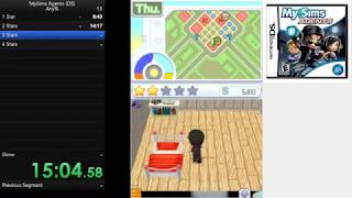 MySims Agents DS Any Speedrun in 4647 Former World Record [upl. by Kendrick]