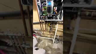 Terrible combiboiler install by major Twin Cities home service company [upl. by Lacee]