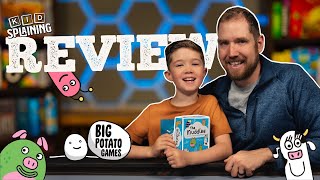 The Muddles Review with Peyton and Dad  The Muddles from Big Potato Games  Family Game Review [upl. by Bust92]