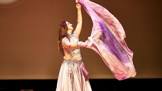 Mostra quotLeonildes Rissatiquot Dança com Véu  Arabic Festival 2022 [upl. by Elsy636]