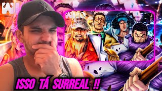 😱IMPRESSIONANTE😱 REACT WLO  Potências da Marinha  Almirantes  One Piece [upl. by Aibsel]