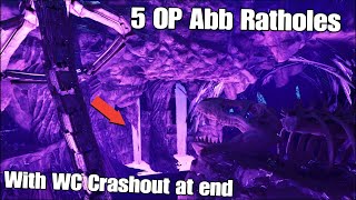 5 Unknown Aberration Ratholes With Crashout at endASAArk Survival AscendedPS5The Hitmen [upl. by Eddie336]