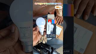 HAVELLS 9 W Round B22LED Bulb 💡 bulb led light new havells india funny [upl. by Dianemarie]