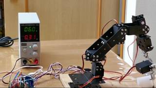 6 DOF Robot arm [upl. by Malinowski556]