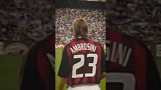 Ambrosini MilanInter derby memories  championsleague RednBlack shorts [upl. by Rennane]