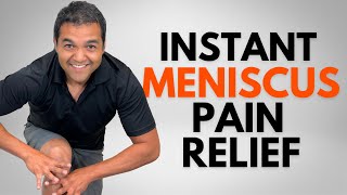 How To Unlock Knee Meniscus Pain In 2 Minutes MASSIVE PAIN RELIEF [upl. by Adnilema]