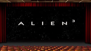 Cinema at home Alien 3 recreating Odeon cinema 1992 intro reel [upl. by Keslie]