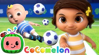 Ninas Soccer Song ⚽  Ninas Familia  CoComelon Nursery Rhymes amp Kids Songs [upl. by Almeda]