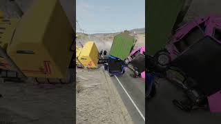 Simulate Realistic Car Crashes 13 shorts [upl. by Katuscha215]