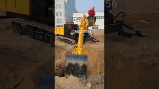 Silike truckmounted digging construction machinery hoisting and digging allinone machine 154 [upl. by Shwalb]