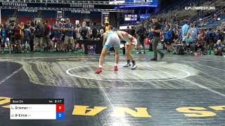 117 Lbs Rnd Of 64 Lily Grismer Montana Vs Julianna Burkett Erice Virginia [upl. by Kepner813]