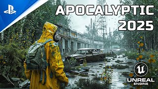 Top 10 New PostApocalyptic Games Coming Out in 2025 4K [upl. by Einahpetse588]