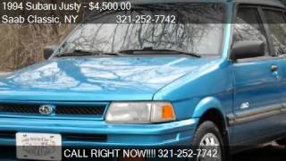 1994 Subaru Justy GL 4Door AWD for sale in Staten Island N [upl. by Englebert]