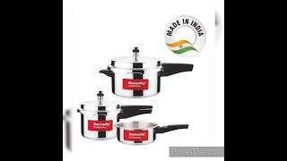 2  3  5 L Butterfly Aluminium Pressure Cooker ComboGas Stove Compatiblecooker pressurecooker [upl. by Lednew511]