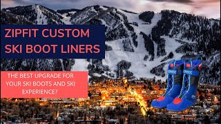 Custom Ski Boot Liners  Zipfit with Jeff Colt [upl. by Urbani]