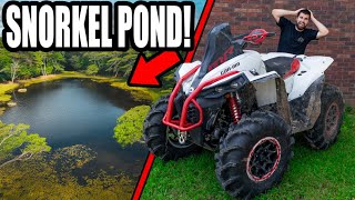 FourWheelers DESTROY My POND [upl. by Cassie326]