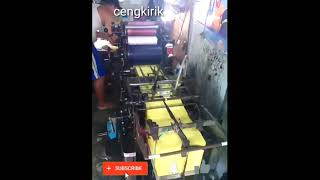 Mesin jadul yang masih eksis multilith printing pressmini offset old [upl. by Fassold]