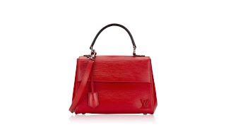 Louis Vuitton Epi Cluny BB Coquelicot [upl. by Nilyad705]