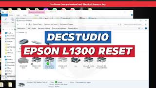 How to Reset Epson L1300 Printer  Full Tutorial  Pinoy Tips [upl. by Megargee291]