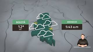 Pronóstico del tiempo  Noche viernes 8 y madrugada sábado 9 de noviembre 2024 [upl. by Allie286]