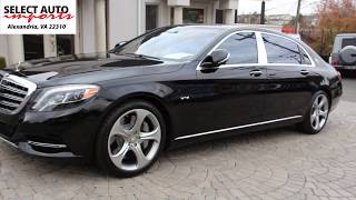 2016 MercedesMaybach S600 Obsidian Black Metallic Select Auto Imports in Alexandria VA 19251 [upl. by Ahsad378]