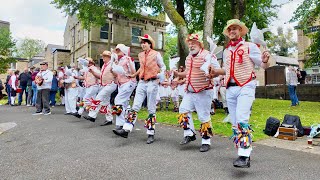 Thaxted Morris at Saddleworth Rushcart 2024 [upl. by Namwen380]