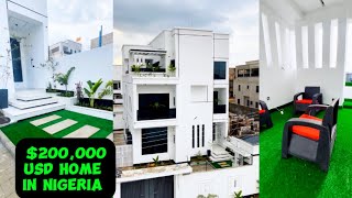 This is what 200000 Dollars Home Can Get you In 🇳🇬 Nigeria  Luxurious Home [upl. by Deena]