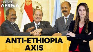 Egypt Eritrea Somalia Leaders Boost Ties In Asmara Amid Tensions With Ethiopia  Firstpost Africa [upl. by Adnawt]