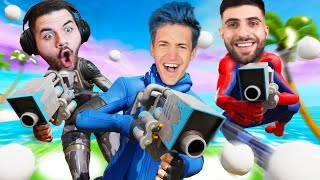 The Snow Launcher Is INSANE Ft SypherPK amp CourageJD [upl. by Adaurd]