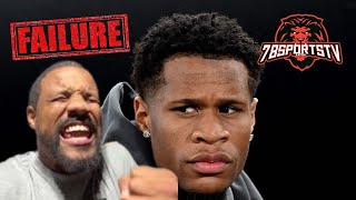 HABITUAL FAILURE ANDRE DIRRELL HATING ON DEVIN HANEY FOR RYAN GARCIA [upl. by Gilberta]