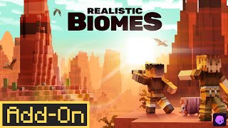 Realistic Biomes AddOn Official Trailer [upl. by Annaiviv633]