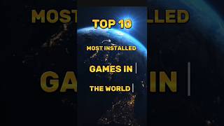 Top 10 Most Installed Games In The World 🌍 2024 On Play Store top10 subwaysurfers candycrushsaga [upl. by Joses]