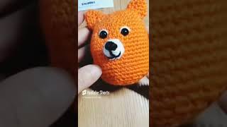 Crochet Fox crocheting amigurumi [upl. by Otis546]