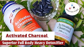 Activated Charcoal Supplements  Benefits amp How to take Activated Charcoal  Healthy Fixes [upl. by Haleehs]