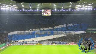 DFB Pokal HSV  Stuttgart 12 NV Choreo  Geht aufs Ganze 29102019 [upl. by Nic]