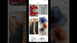 tracing paper design ideas in pinterest appthis is not promotion vediotelling only for learning [upl. by Ak20]