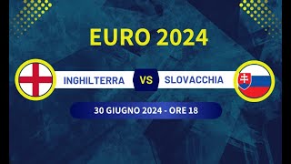 🔴 INGHILTERRA vs SLOVACCHIA  LIVE EURO2024  ISCRIVITI❤️SUBSCRIBE [upl. by Bull]