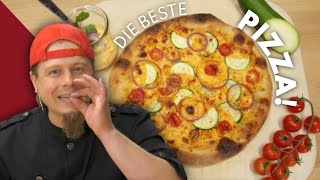 Die beste Pizza für den Sommer – Gartenpizza handgemacht [upl. by Kutzenco]