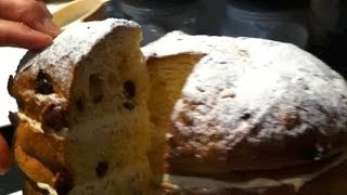 PANETTONE CAKE LAYERED WITH MASCARPONE WHIP theitaliancookingclasscom [upl. by Mathilda]