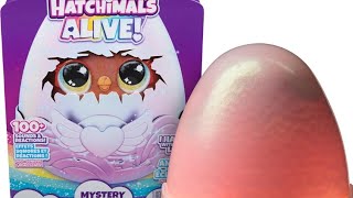 Opening a hatchimals alive mystery hatch egg 2 DAYS BEFORE RELEASE [upl. by Clementis975]