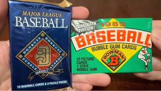 HOFers amp JUNK WAX STARS from 1992 Donruss Series 1 amp 1989 Bowman baseballmemorabilia junkwax [upl. by Alaikim]