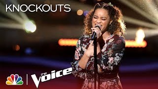 The Voice 2018 Knockout  Spensha Baker quotBroken Halosquot [upl. by Docilu]