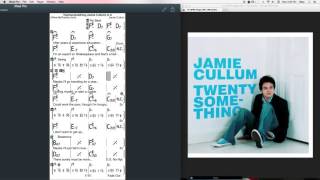 Twentysomething Chords at MyPartitur  Jamie Cullum [upl. by Ainotna]