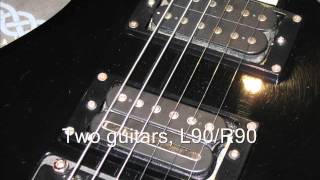 Dimarzio DSonic Position Comparison Metal [upl. by Deehahs704]