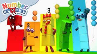 Numberblocks  Numbers 1 to 5  Learn to Count [upl. by Kurth]